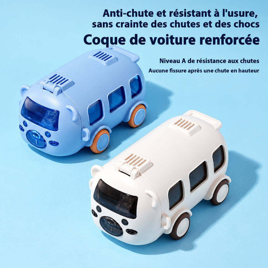Gourde enfant à roulettes Glouglous modèle bus