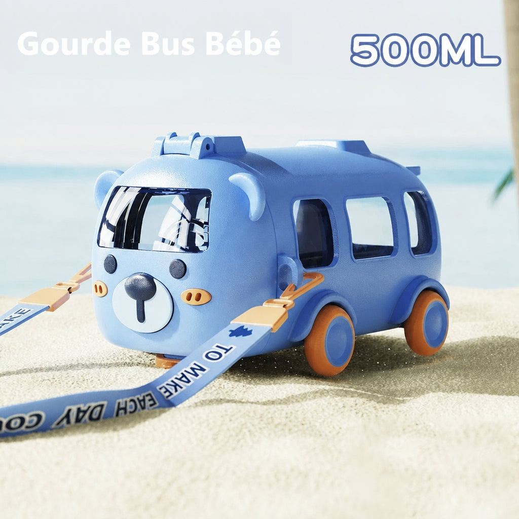 Gourde enfant à roulettes Glouglous modèle avion