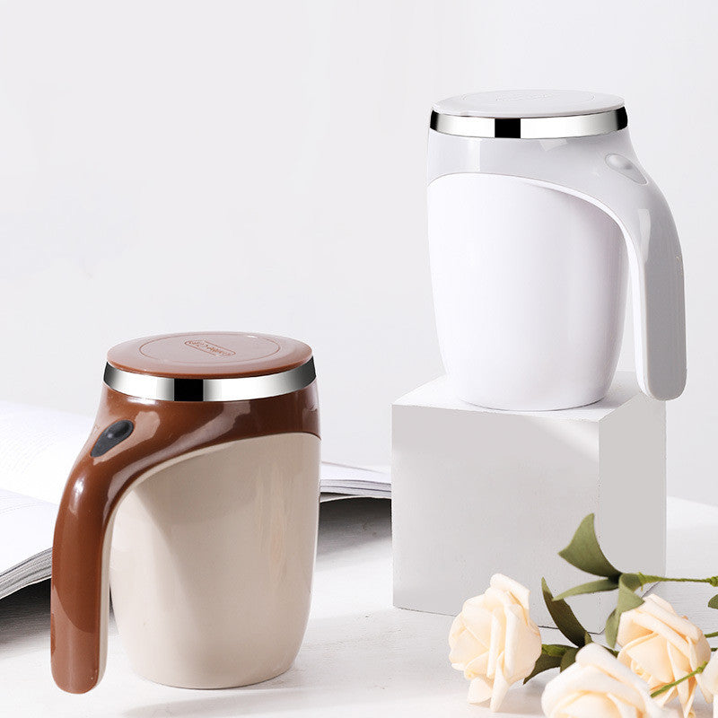 Mug automélangeant électrique couvercle étanche