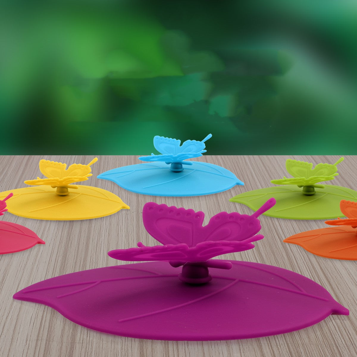 Couvercle silicone anti-poussière pour boisson chaude