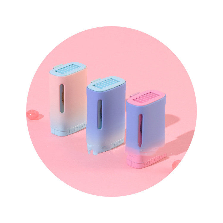 Mini ventilateur de cou translucide Breeze tous coloris