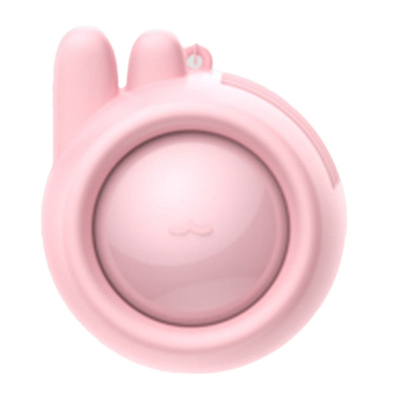 Petit ventilateur de cou Breeze coloris rose