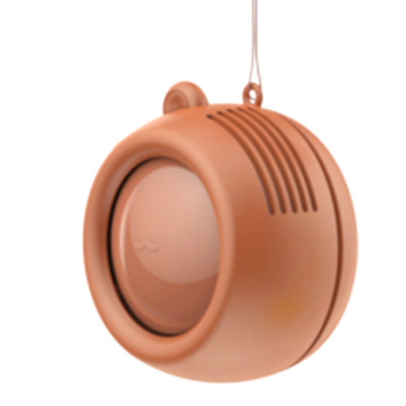 Petit ventilateur de cou Breeze coloris jaune