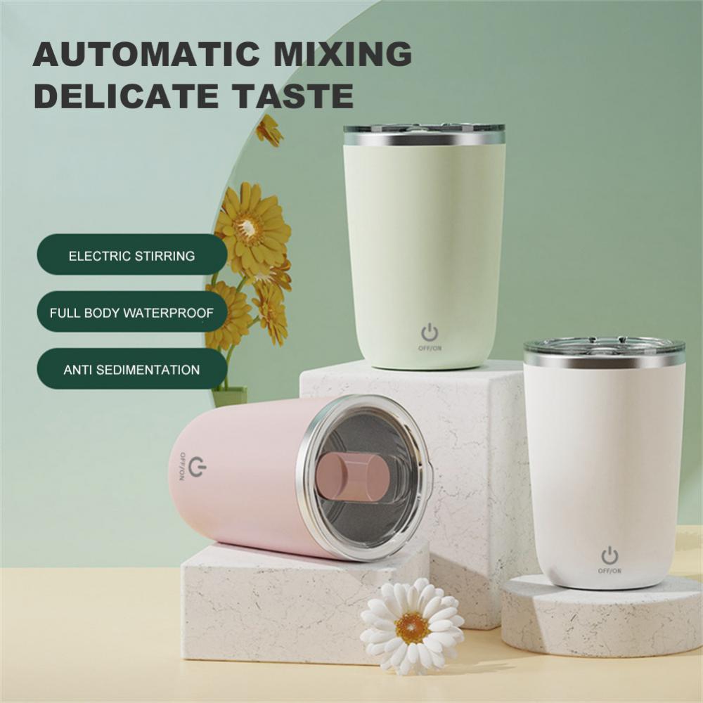 Mug automélangeant magnétique détail base