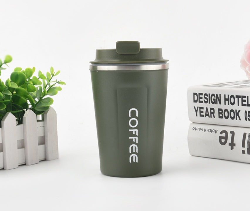 Mug isotherme inox coloris blanc