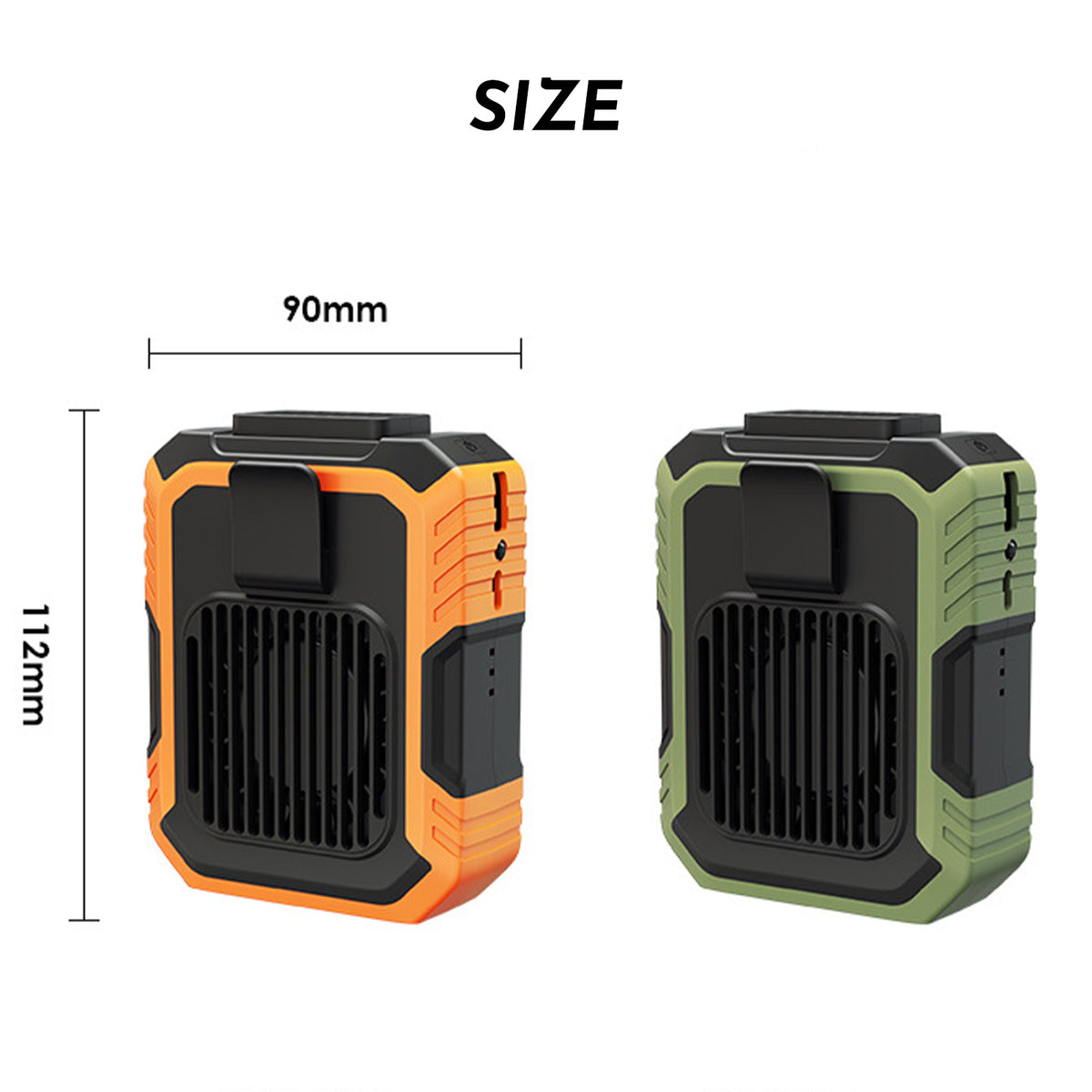 Ventilateur de ceinture Breeze coloris orange