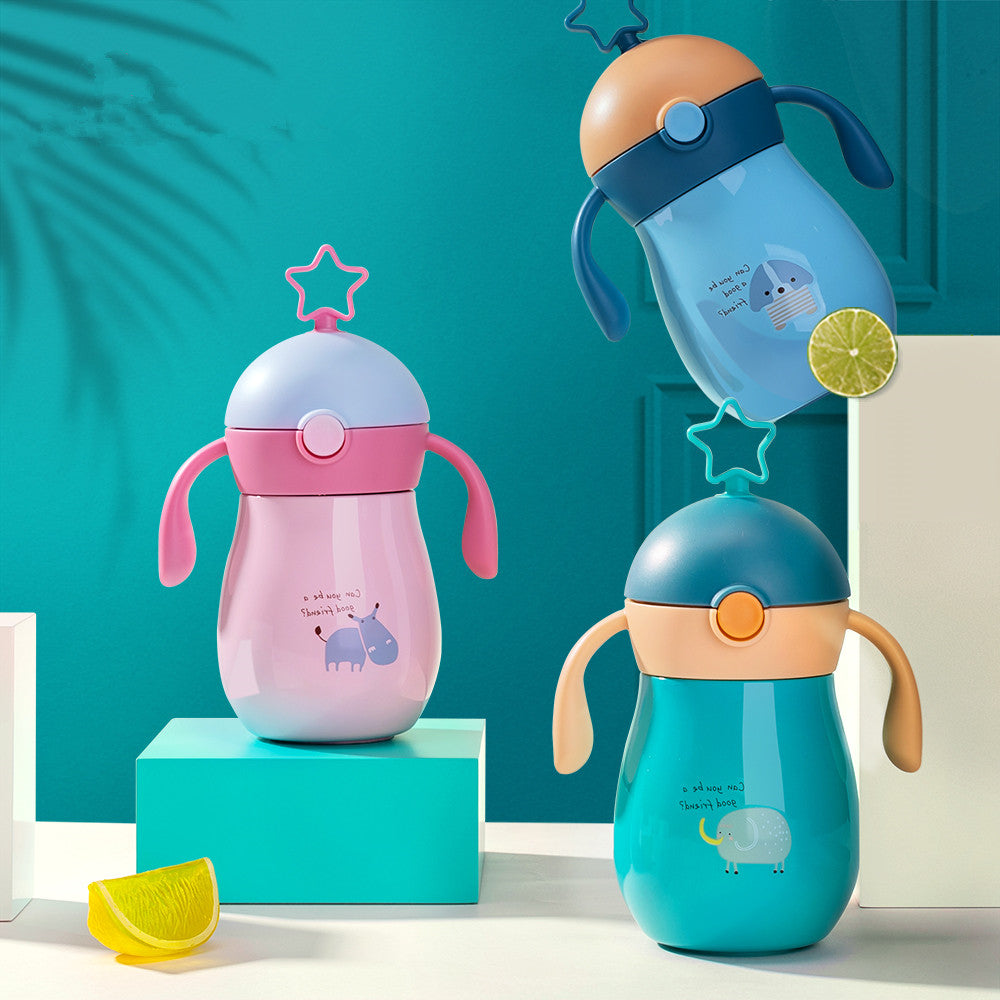 Thermos bébé cartoon 260ml en acier inoxydable 316