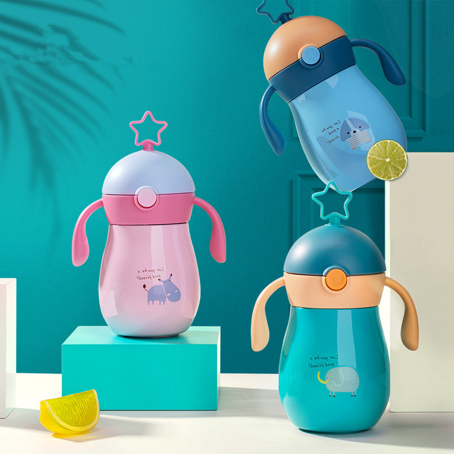 Thermos bébé cartoon 260ml en acier inoxydable 316