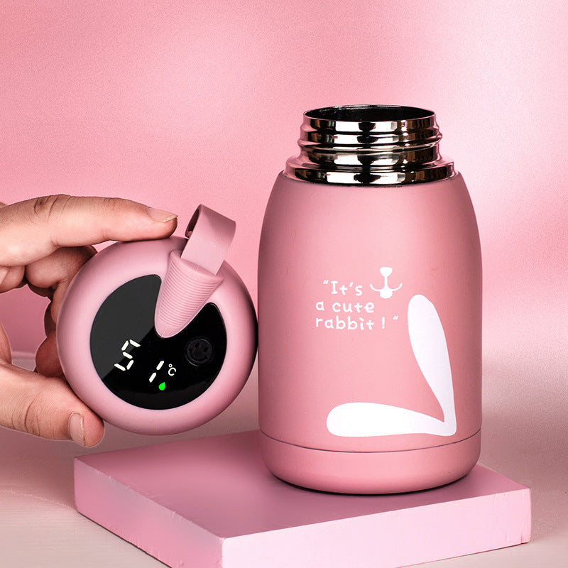 Thermos connecté enfant avec affichage de température sur le bouchon