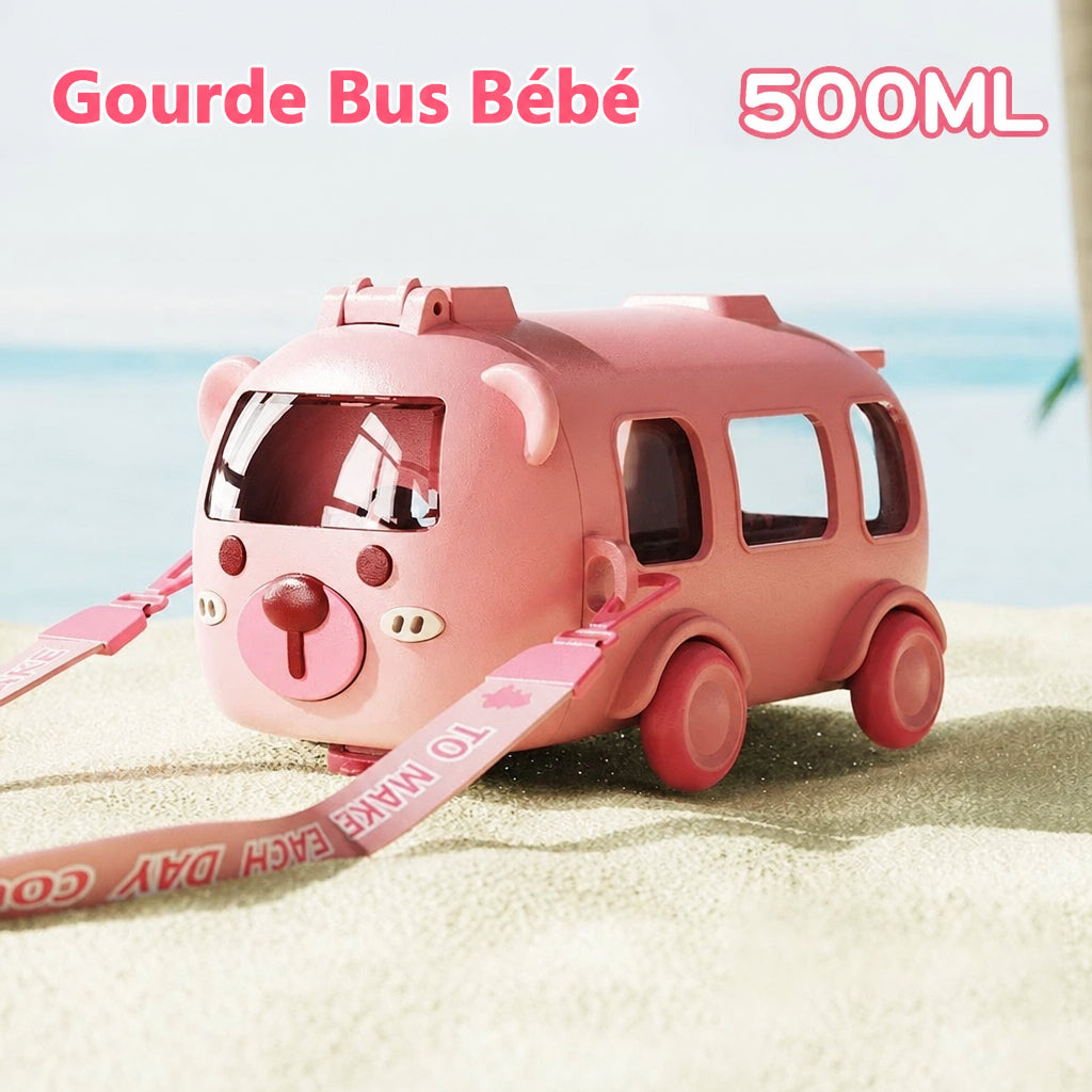 Gourde enfant à roulettes Glouglous vue arrière