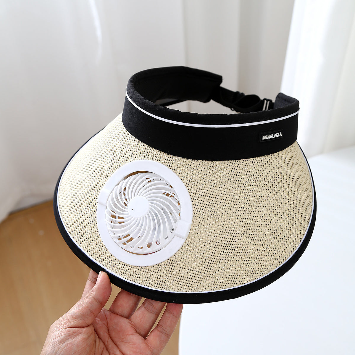 Casquette chapeau de paille Breeze détail tressage