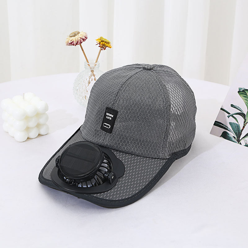 Casquette solaire Breeze avec recharge USB