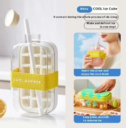 Gourde glaçons 800ml pour le sport et les sorties