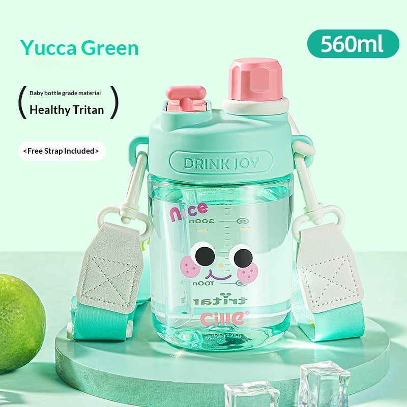 Gourde cute enfant détail bouchon anti-fuite