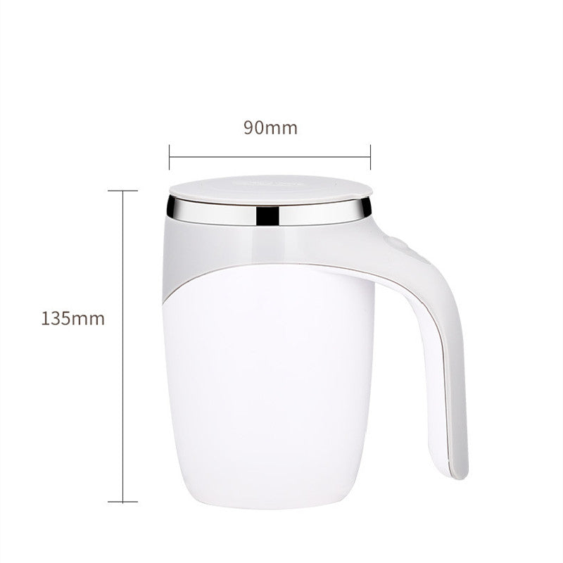 Mug automélangeant électrique coloris café détail