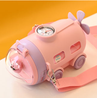 Gourde enfant sous-marin Glouglous bouchon anti-fuite