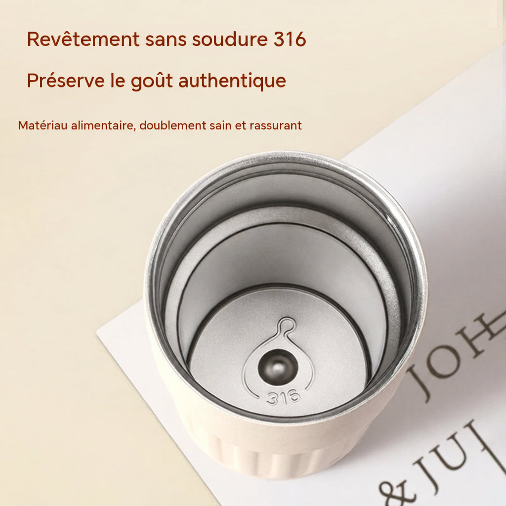 Gourde isotherme inox intérieur acier alimentaire