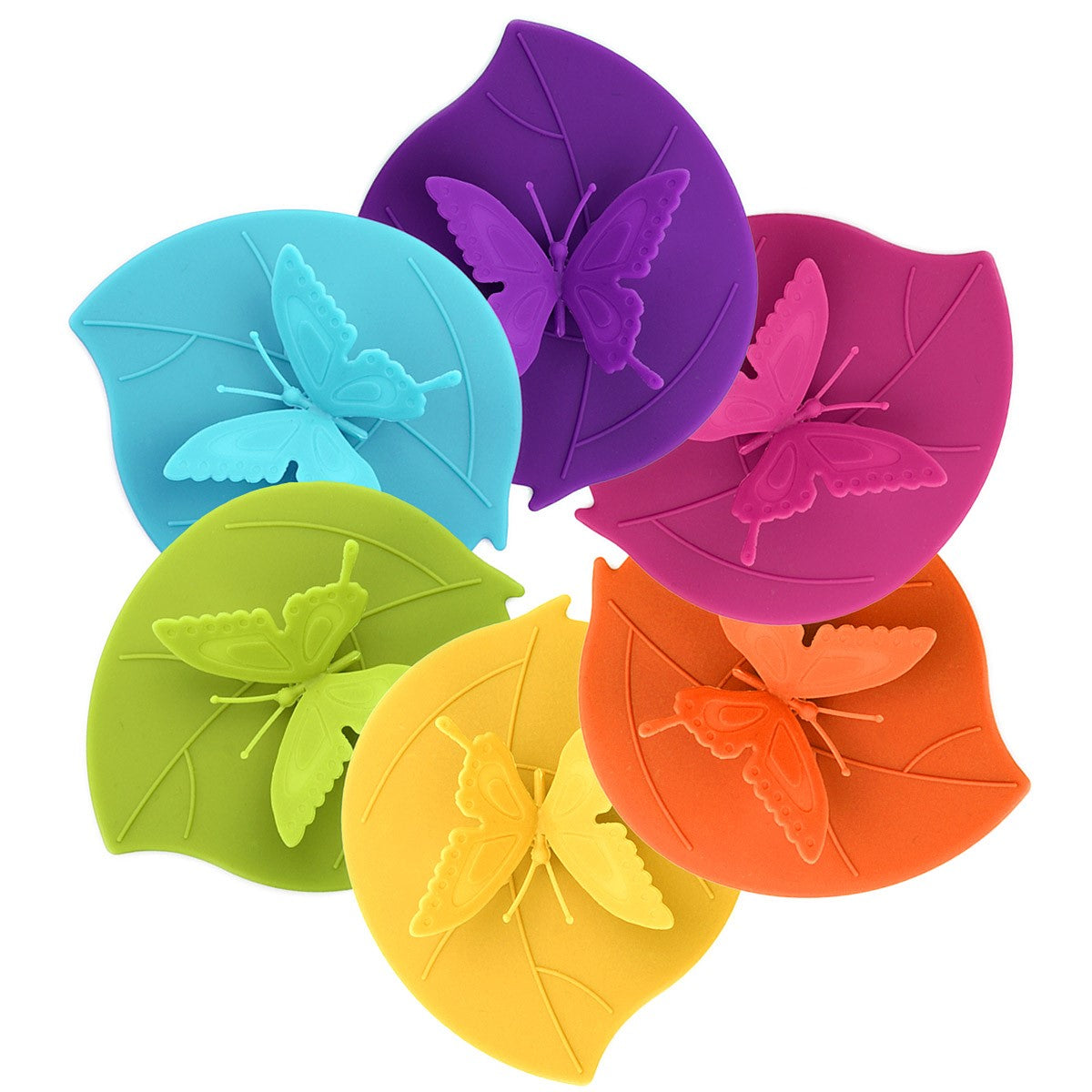 Couvercle silicone universel Glouglous pour tasses et mugs
