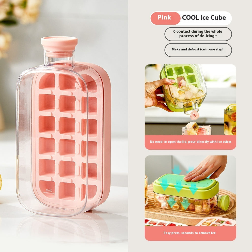 Gourde glaçons 800ml en situation d'utilisation