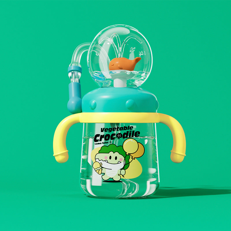Dimensions et capacité de la gourde baleine enfant