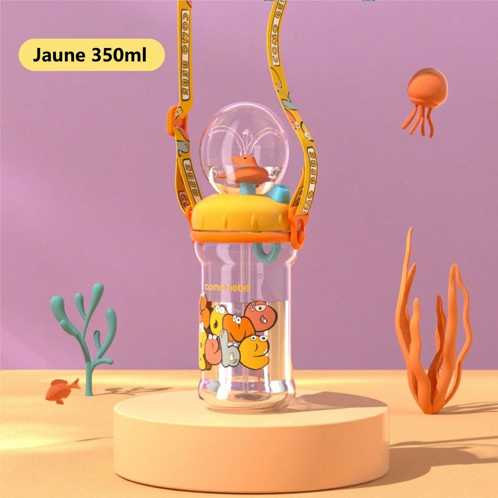 Gourde baleine enfant pour l'école et les sorties