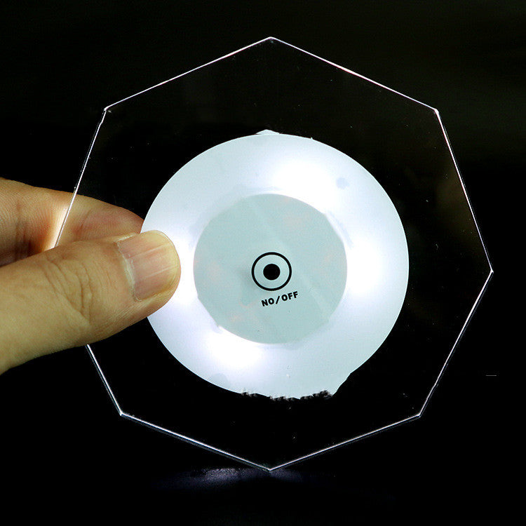 Sous-verre lumineux LED Glouglous idée cadeau