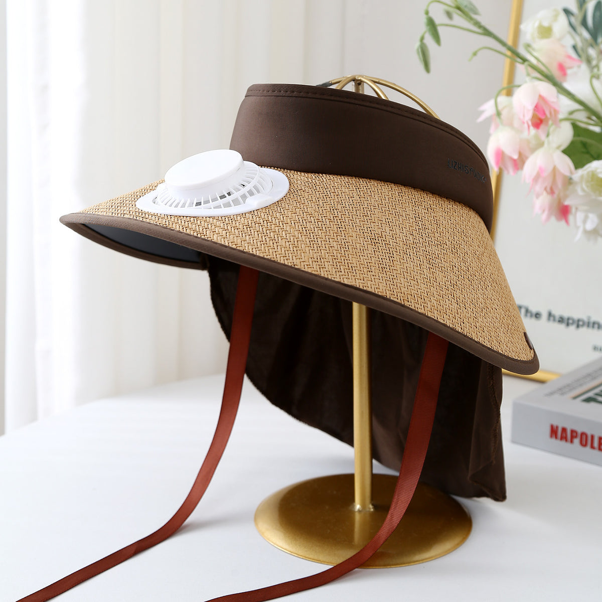 Casquette chapeau de paille Breeze coloris kaki