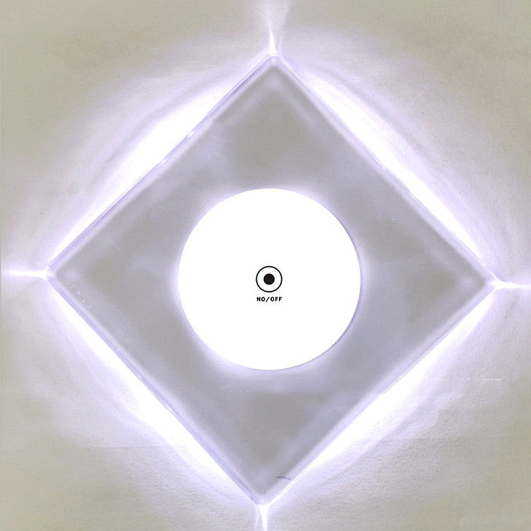 Sous-verre lumineux LED Glouglous packaging