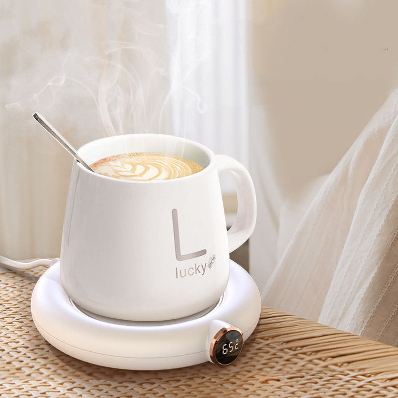 Chauffe-tasse bureau vue dessous antidérapant