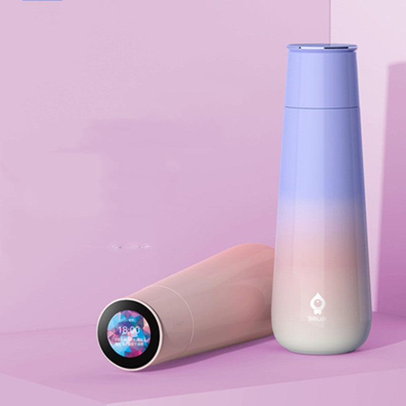 Thermos intelligent Glouglous coloris vert