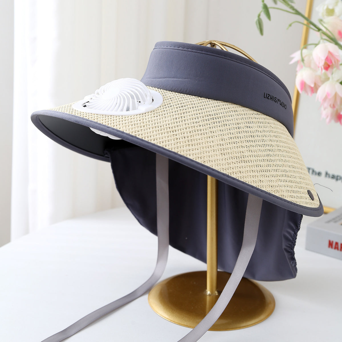 Casquette chapeau de paille Breeze contenu emballage