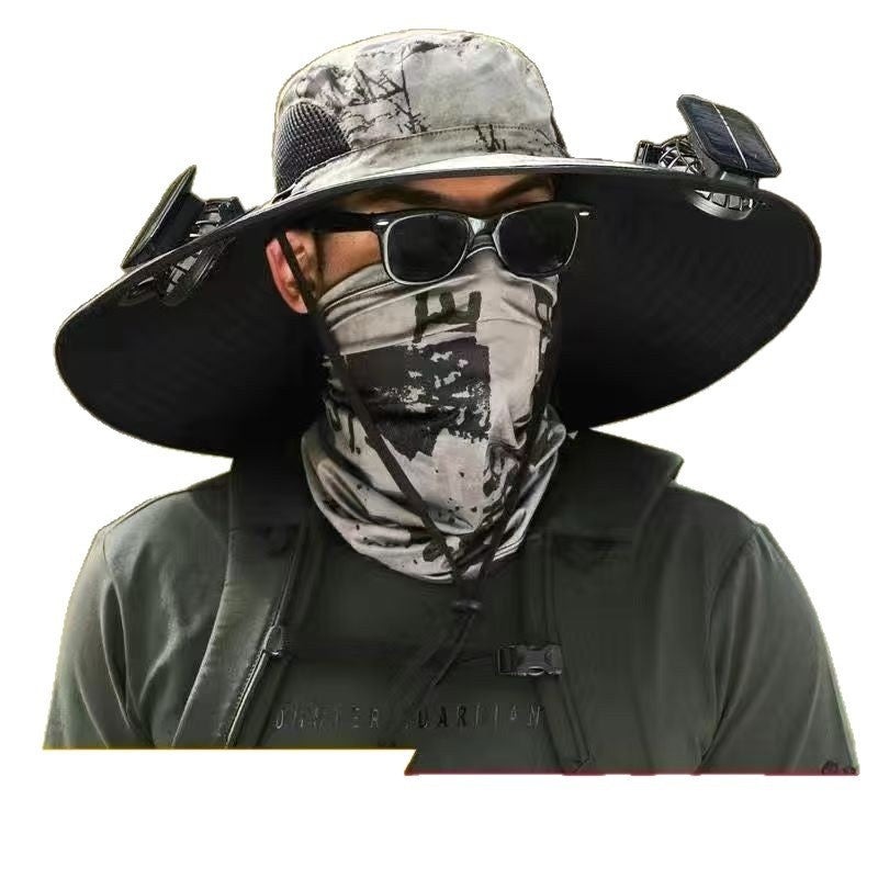 Casquette double ventilateur Breeze dimensions produit