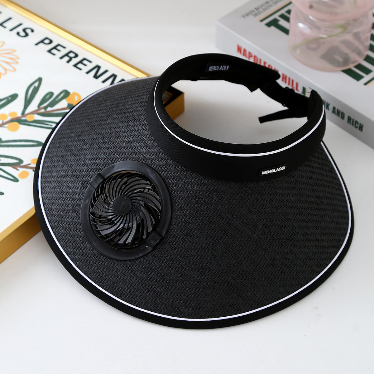 Casquette chapeau de paille Breeze recharge USB