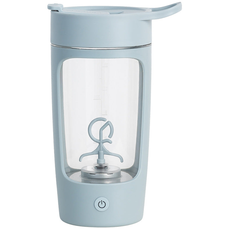 Blender portable 650ml en utilisation smoothie vert