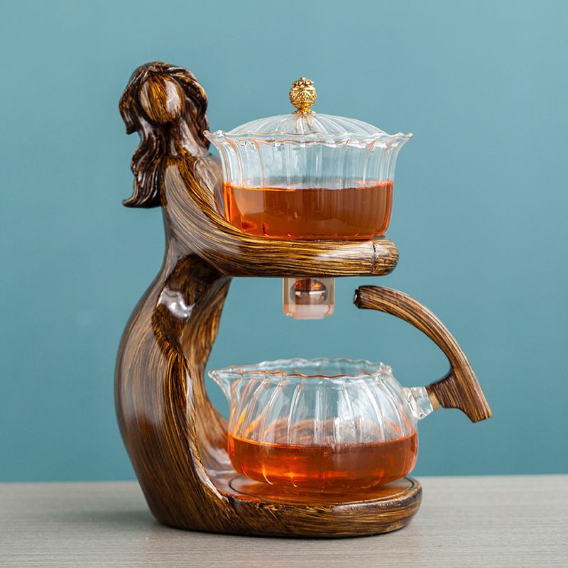 Service à thé verre borosilicaté infuseur
