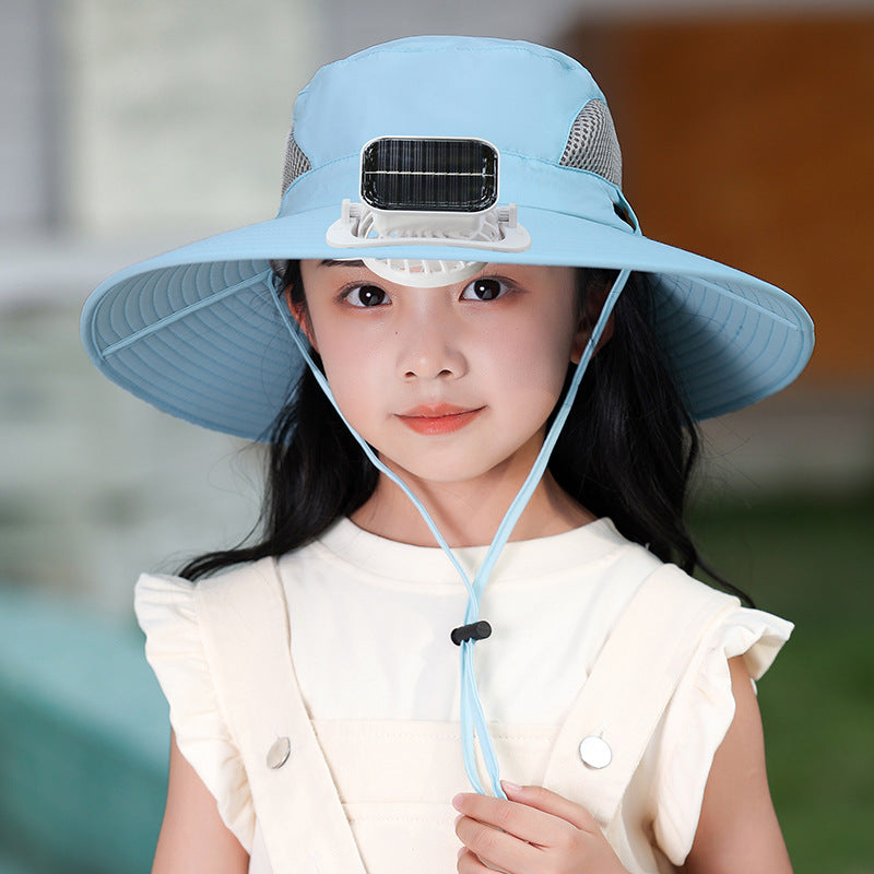 Casquette solaire puissante Breeze coloris gris