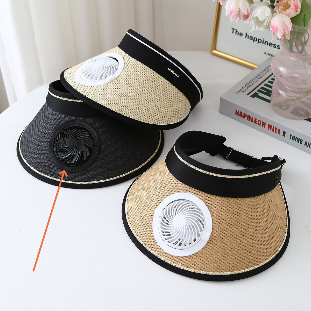 Casquette chapeau de paille Breeze dimensions produit