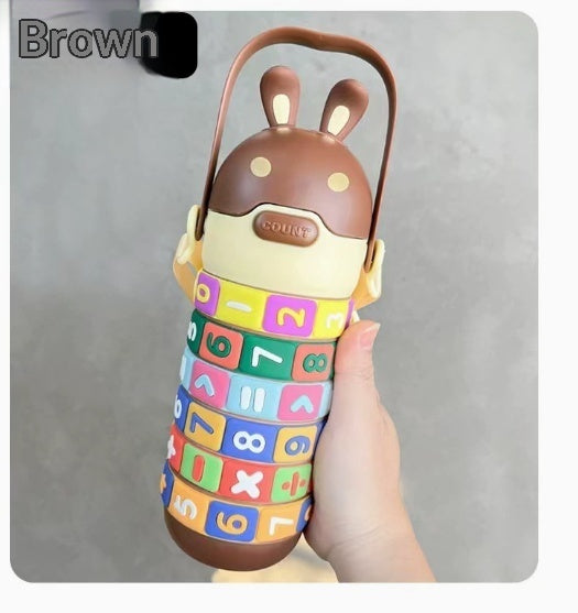 Gourde thermos cartoon 430ml dimensions produit