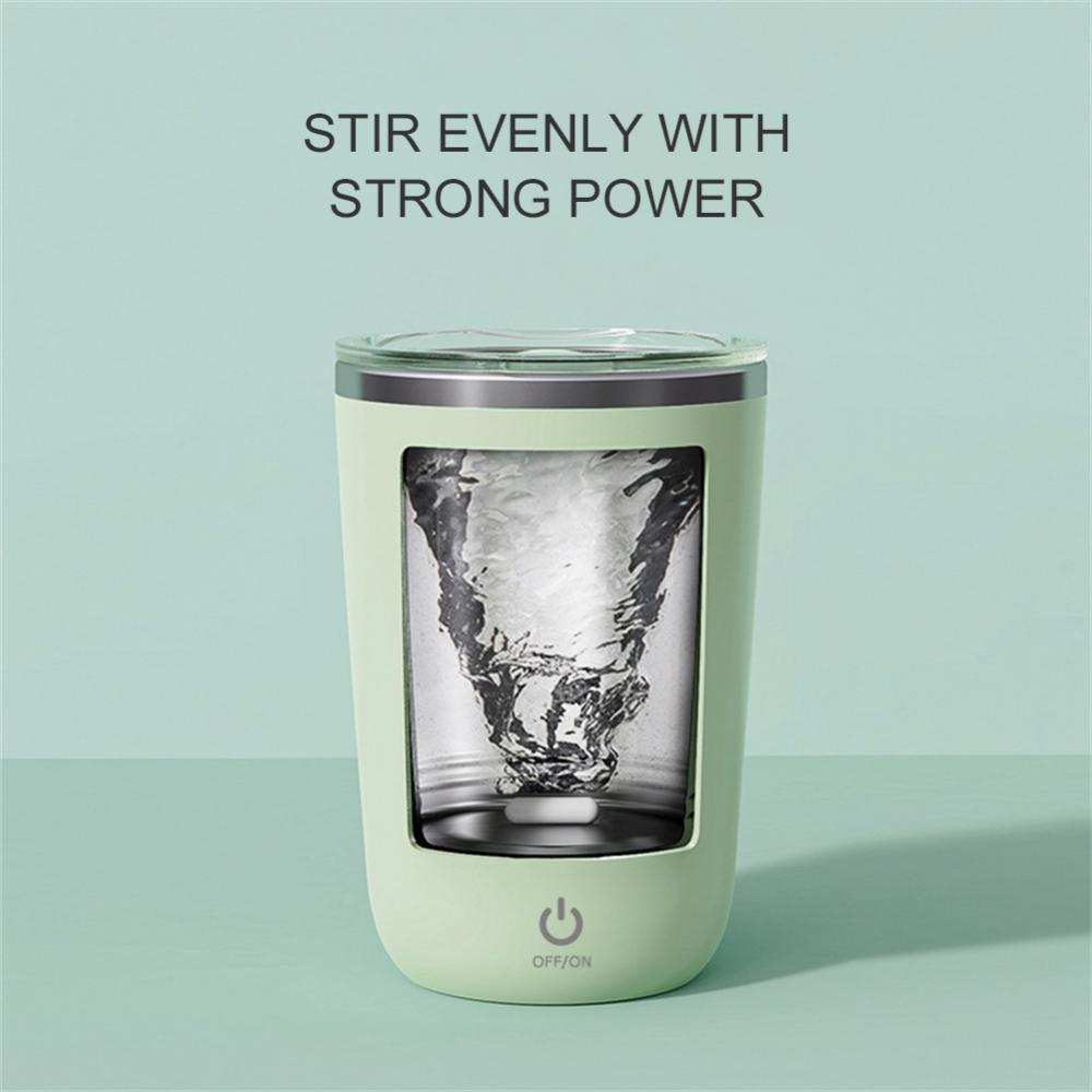 Mug automélangeant 350ml café protéines
