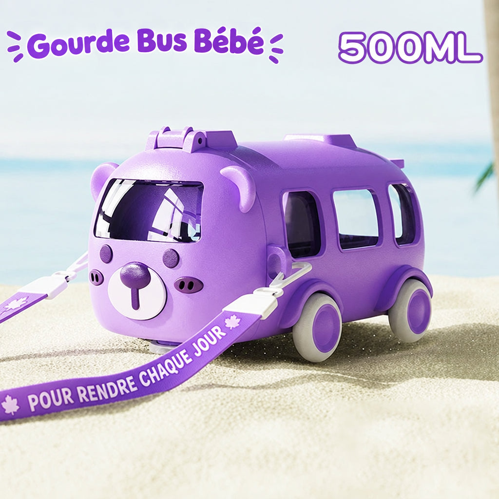 Gourde enfant à roulettes Glouglous détail roulettes