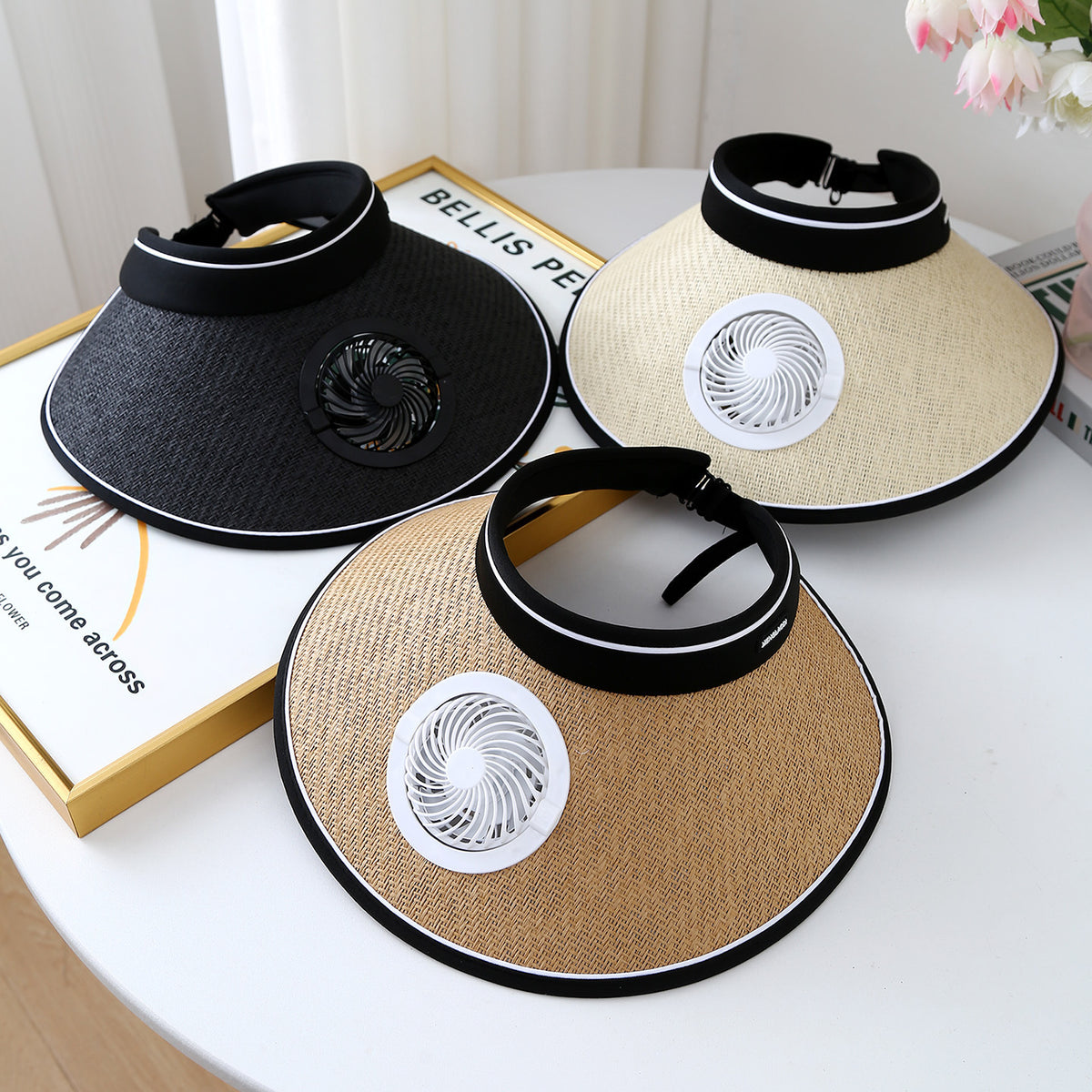 Casquette chapeau de paille ventilée Breeze