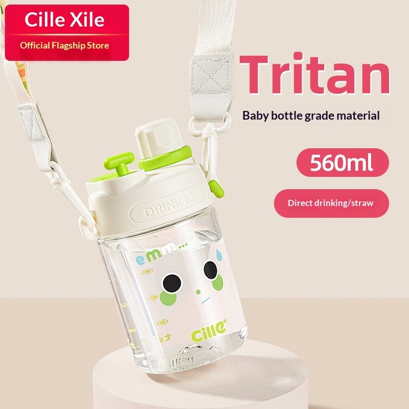 Gourde cute enfant 560ml coloris violet