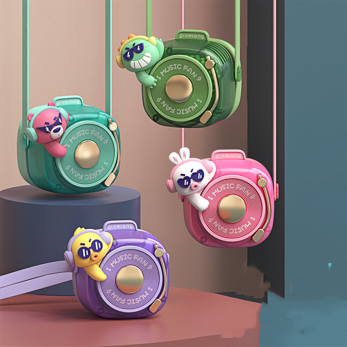 Mini ventilateur animaux Breeze modèle dragon